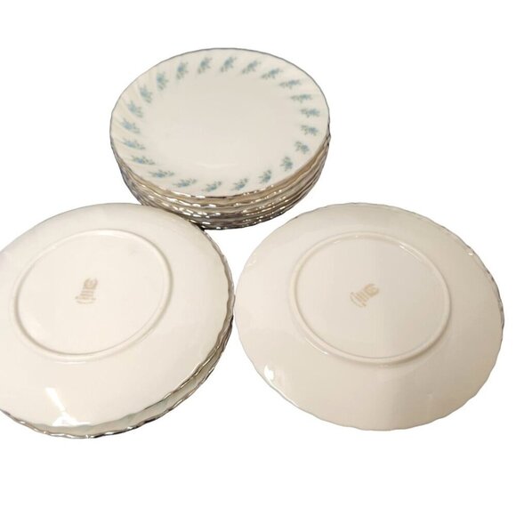 Lenox Rosedale Lunch Plate Made in USA Fine China Floral Pattern 8 Inch Diameter - Picture 4 of 6